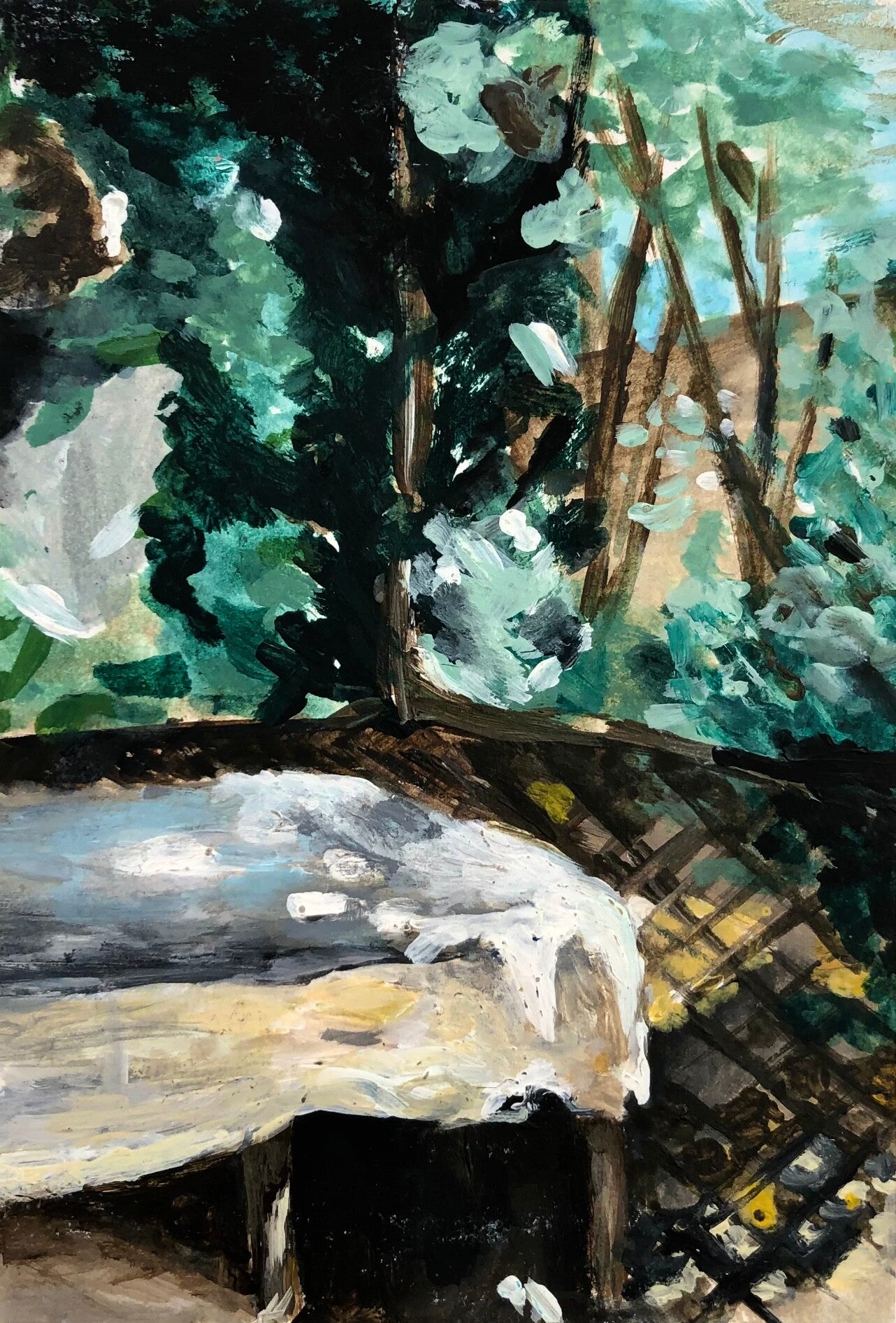 'Dappled Shade' Print