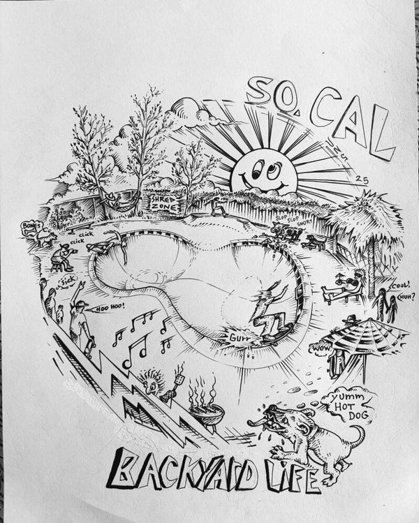 OLDBRO Backyard Life tee