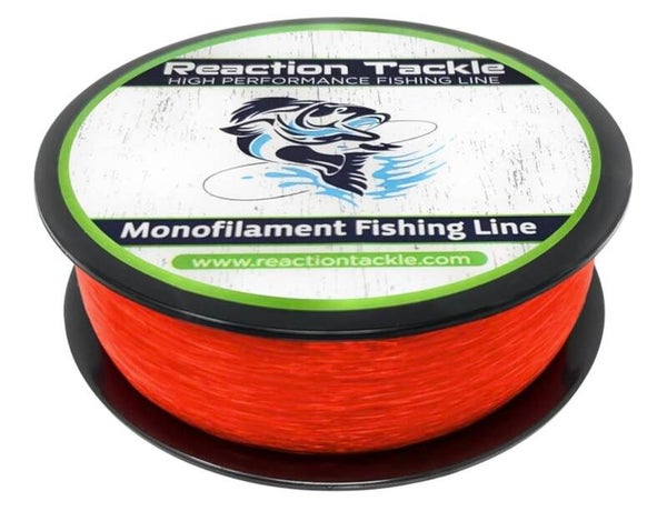 Reaction tackle monofilament line