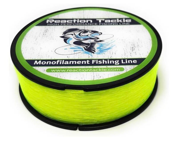 Reaction tackle monofilament line