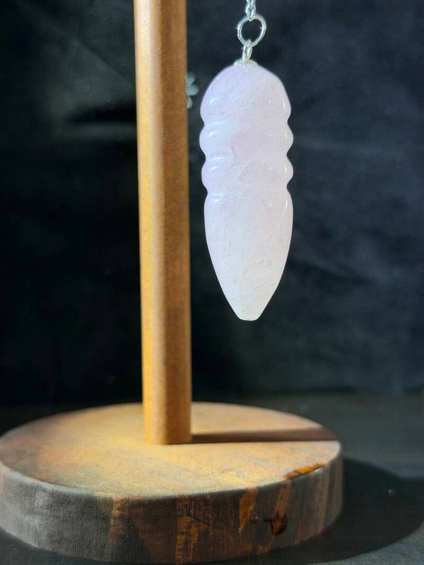 Pendule Égyptien - Thot en Quartz rose