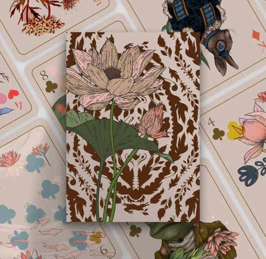 ENCHANTED GARDEN PLAYING CARDS
