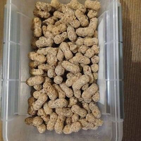 cacahuetes feuilletées