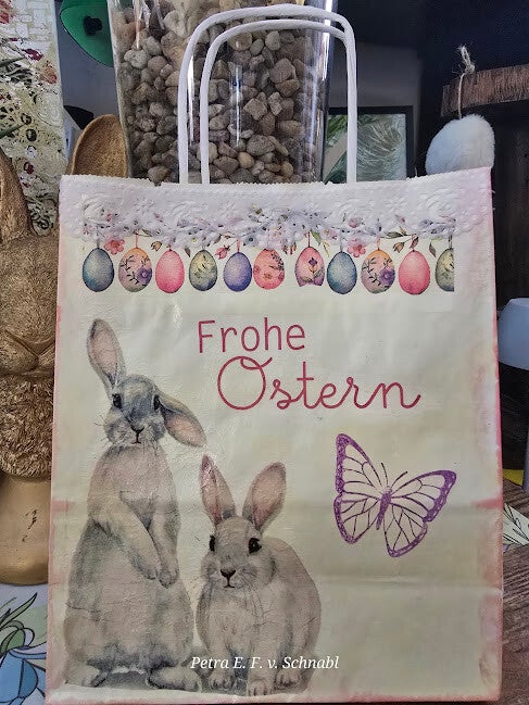 Ostertüte Zwei Hasen