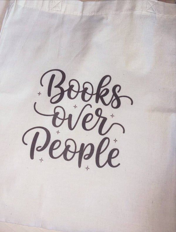 Books Over People Tote
