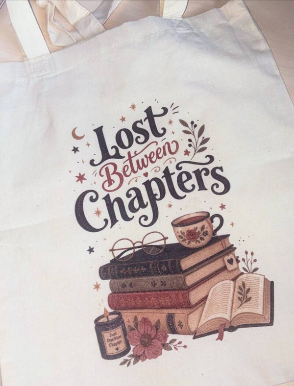 Lost Between Chapters Tote