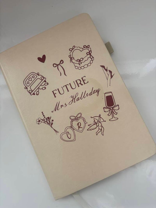 Personalised Bride To Be Notebook