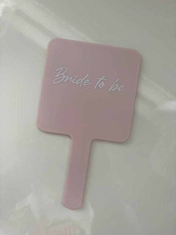 Bride To Be Hand Mirror