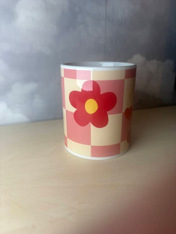 Floral Print Mug