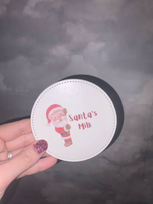 Santas Milk Coaster
