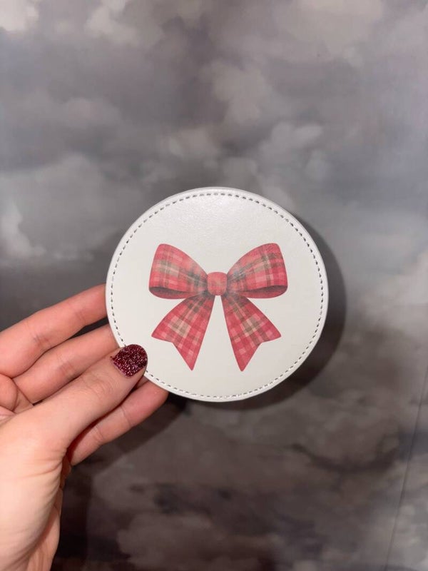 Tartan Bow Coaster
