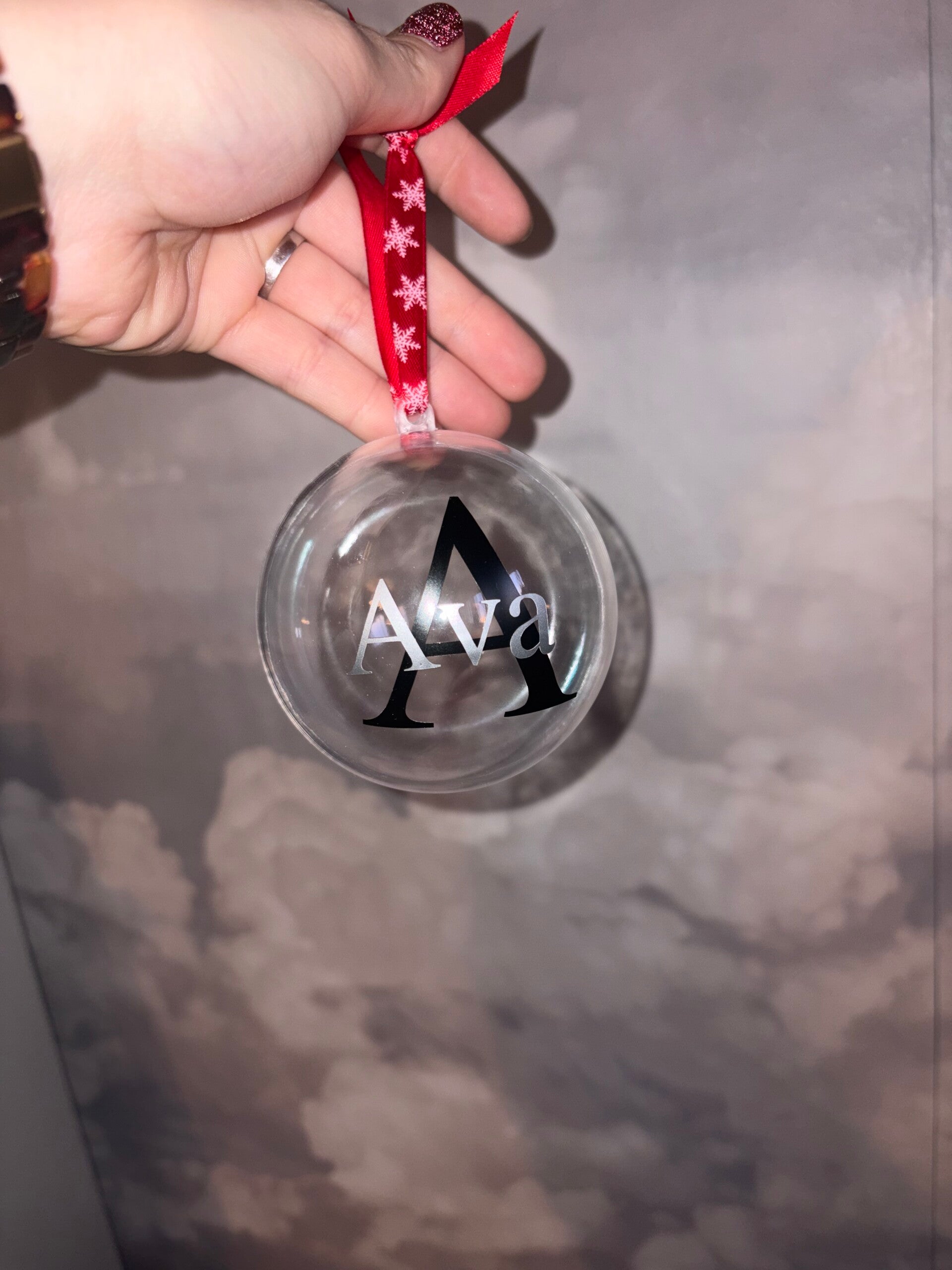 Personalised Christmas Bauble