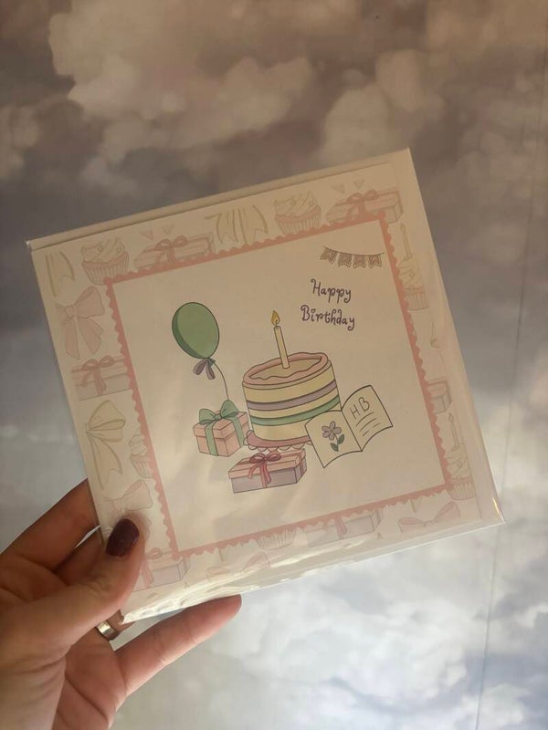 Birthday Cake Card