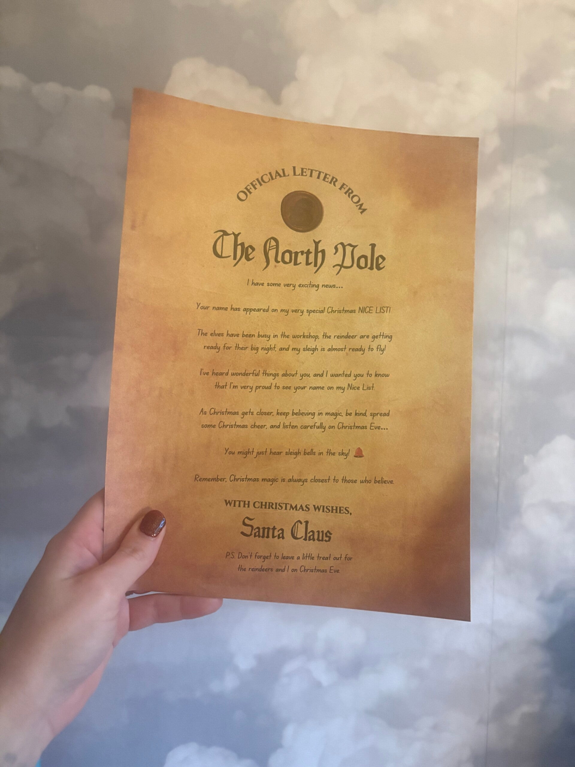 Letter from Santa!