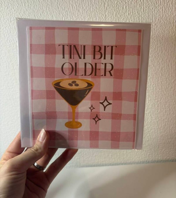 Tini Bit Older Birthday Bard
