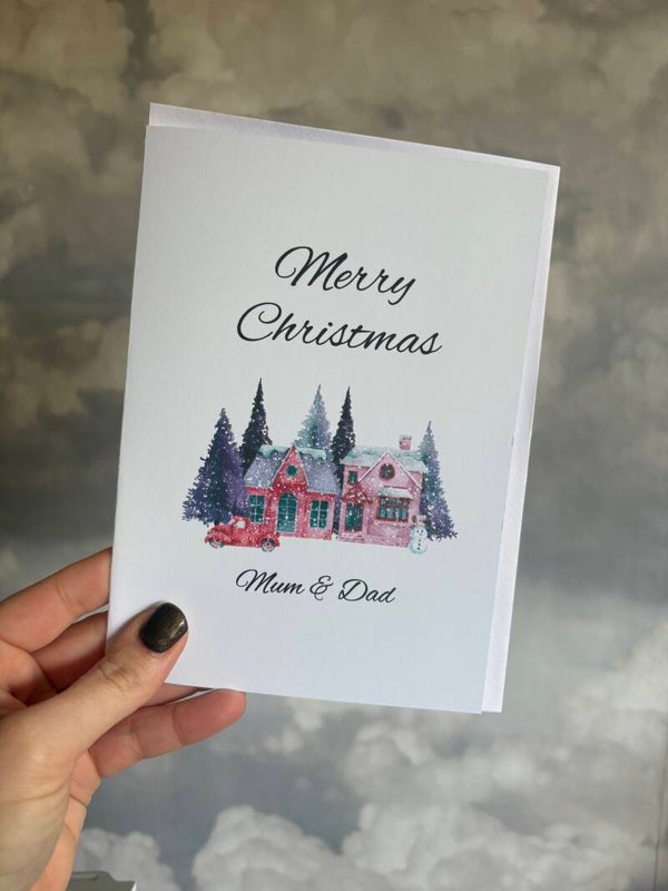 Mum & Dad Christmas Card