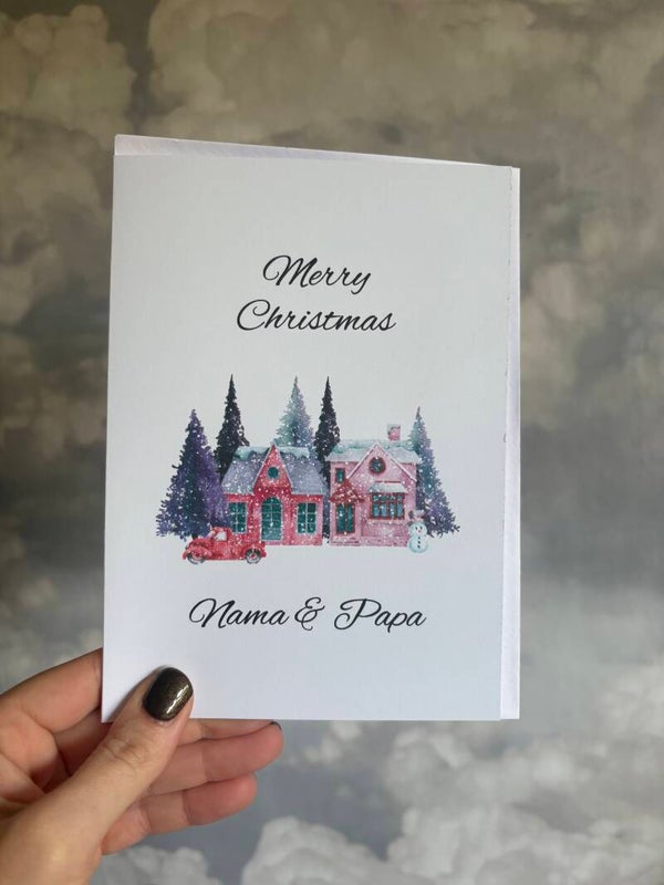 Nana & Papa Christmas Card