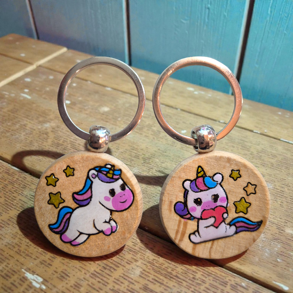 PORTE-CLÉ LICORNE