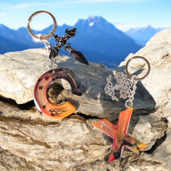 PORTE-CLÉS BIKER PRÉNOM