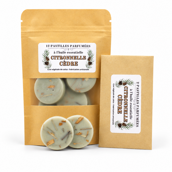 CITRONNELLE CÈDRE (huile essentielle)