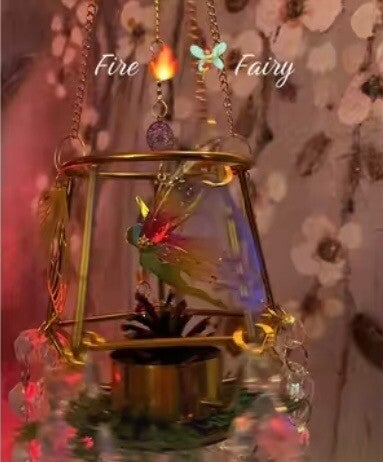 Fire Fairy Suncatcher