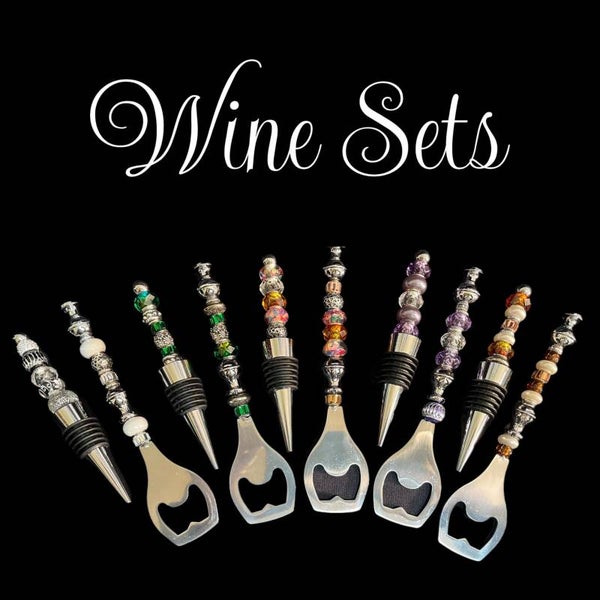 Jeweled Wine Sets