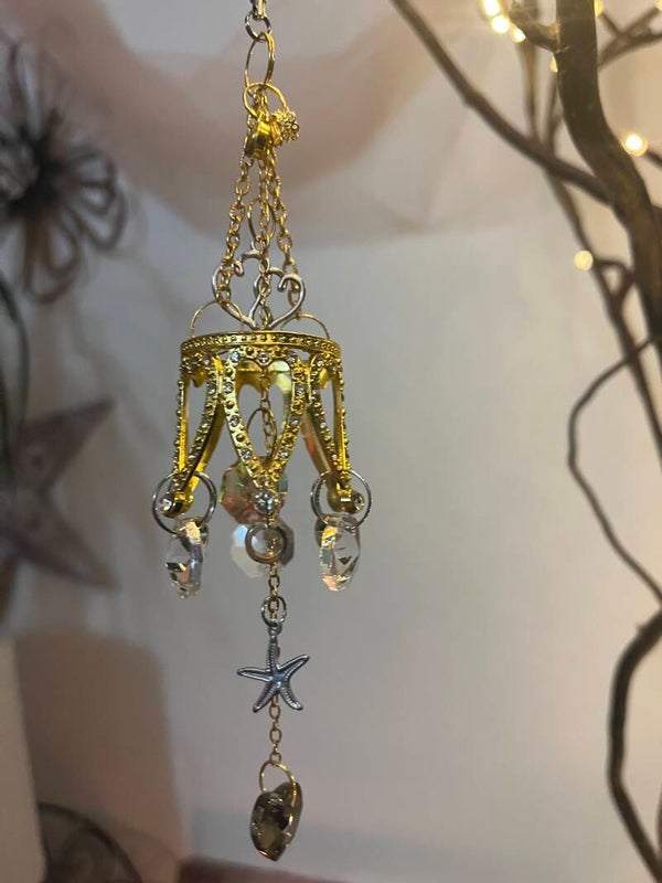 Crystal Mini crown Car Decor