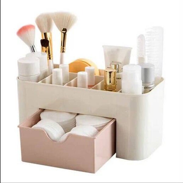💄 Organisateur de maquillage multifonction – Rangement élégant & pratique