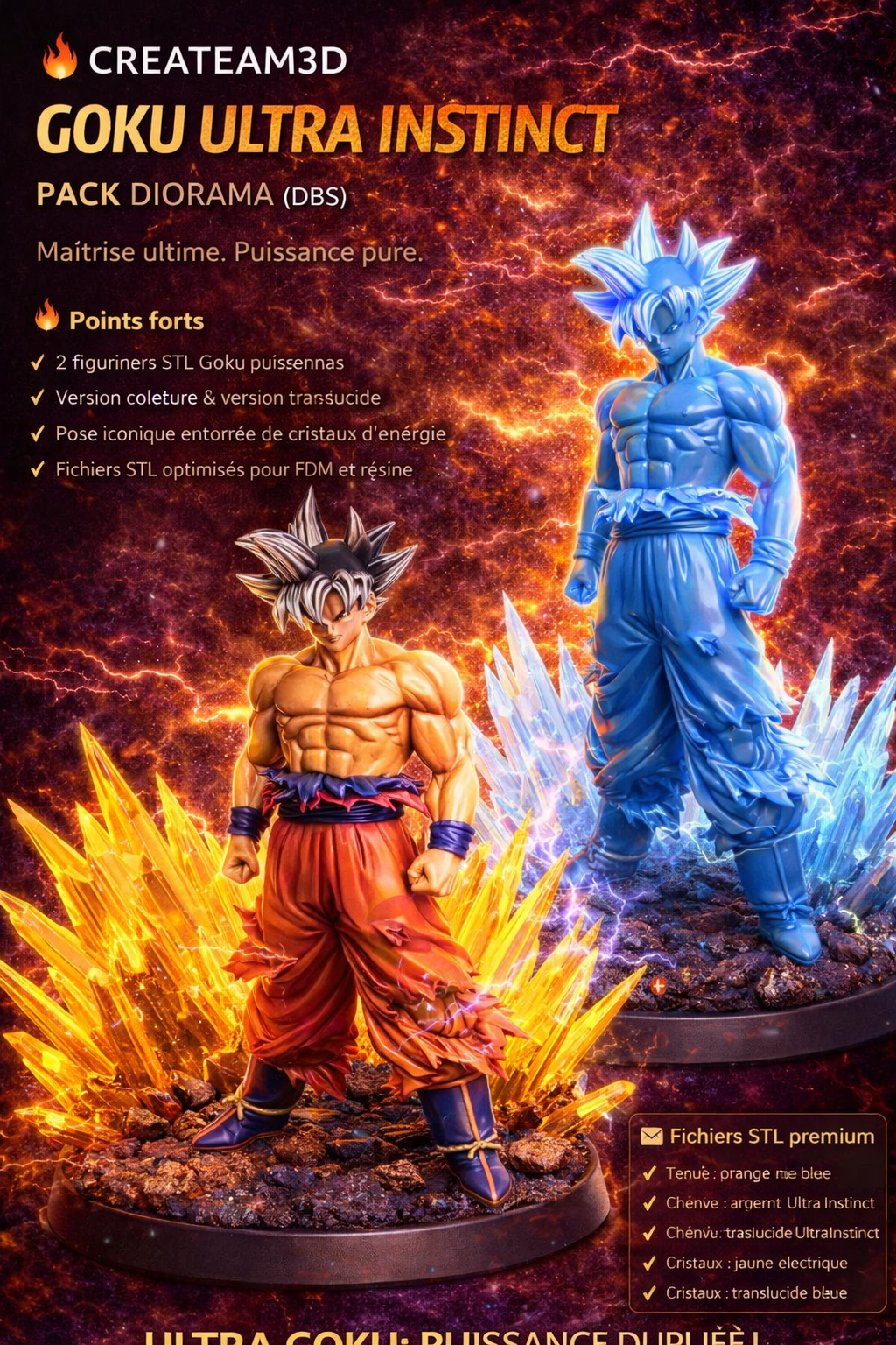 PACK SANGOKU ULTRA INSTINCT – DIORAMA