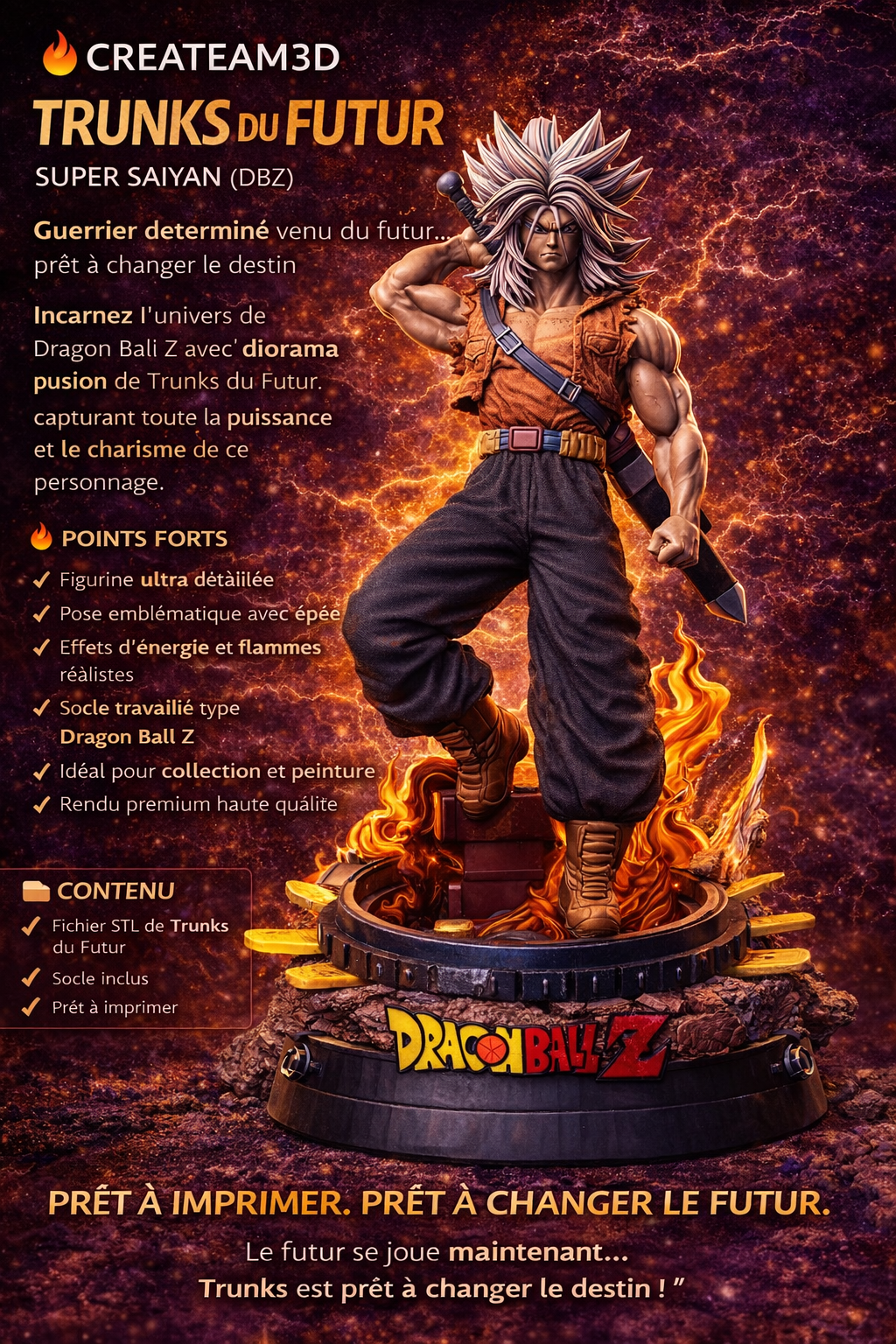 Trunks du Futur Capsule C.O.R.P