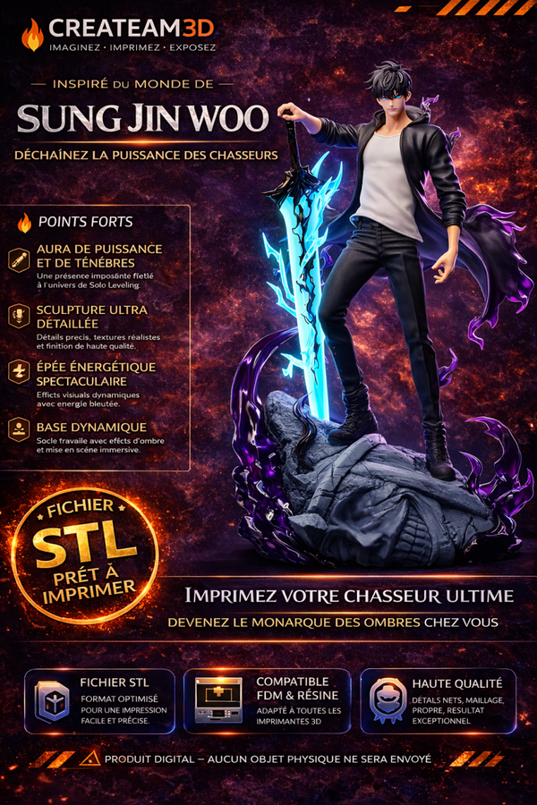 Sung Jin-Woo – Chasseur Ultime (Solo Leveling)