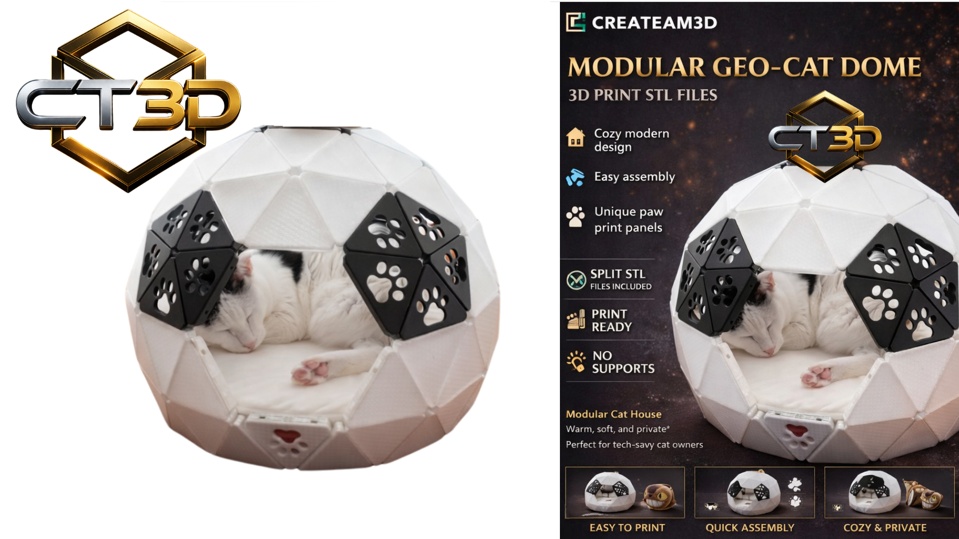 Modular Geo CAT  Dôme - Panier