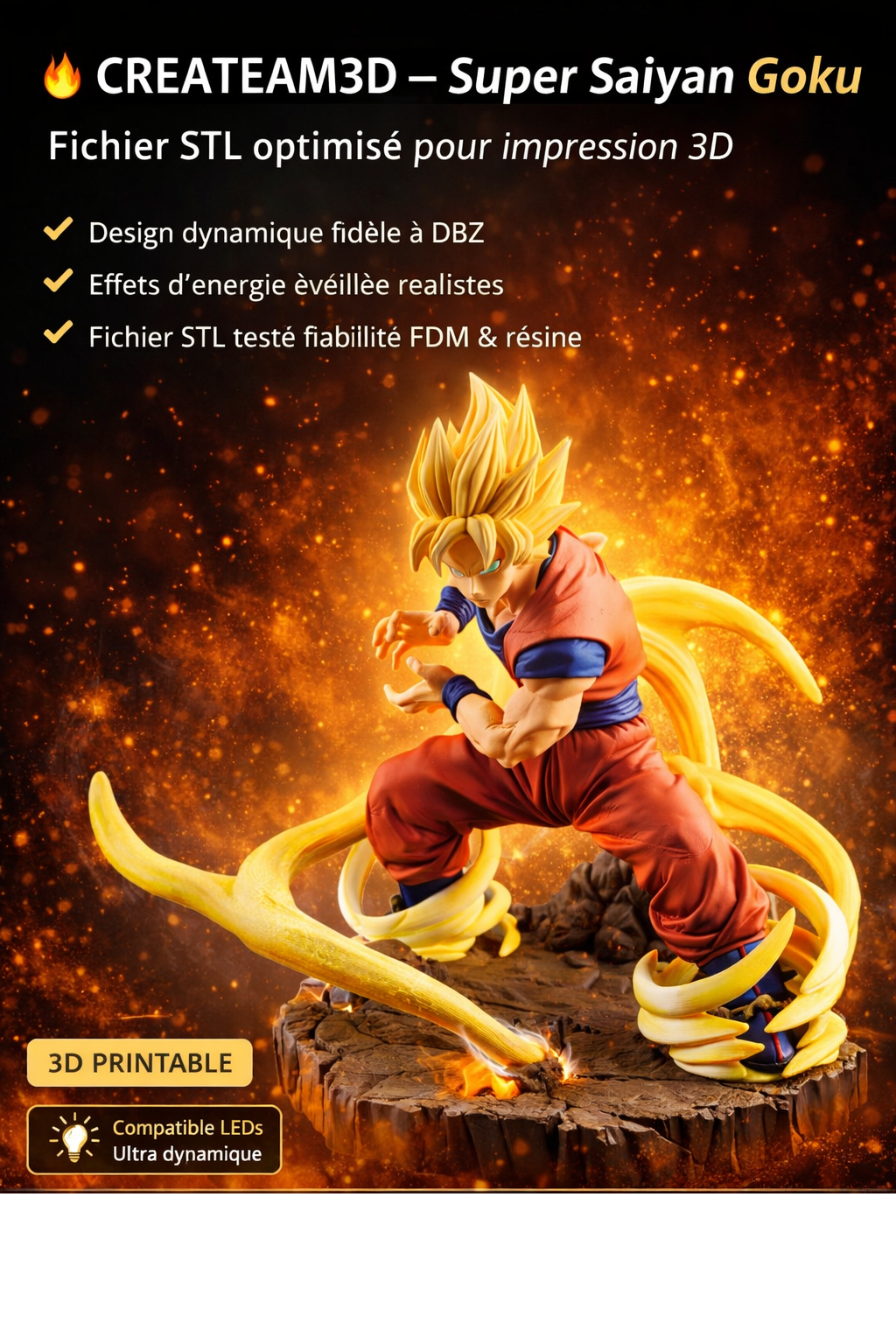 GOKU SUPER SAIYAN – KAMEHAMEHA
