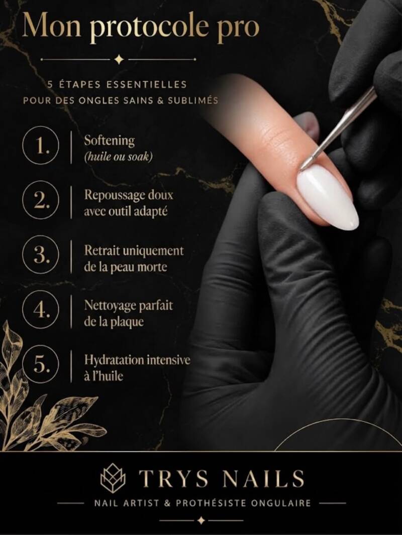 Mon protocole pro - Trys Nails 