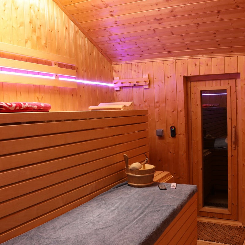 Sauna  Innenansicht