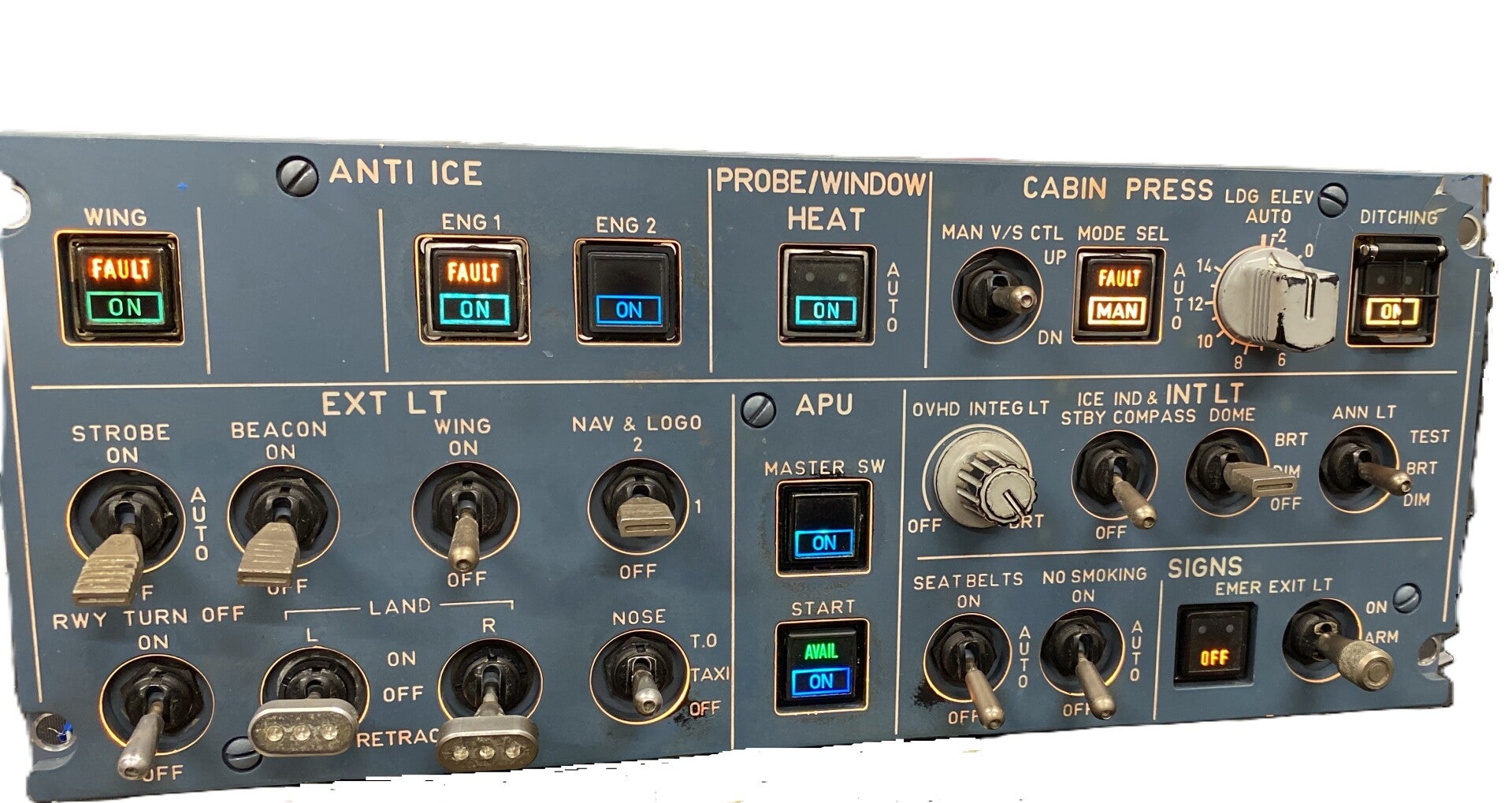 OEM Airbus A320 Anti-Ice Panel
