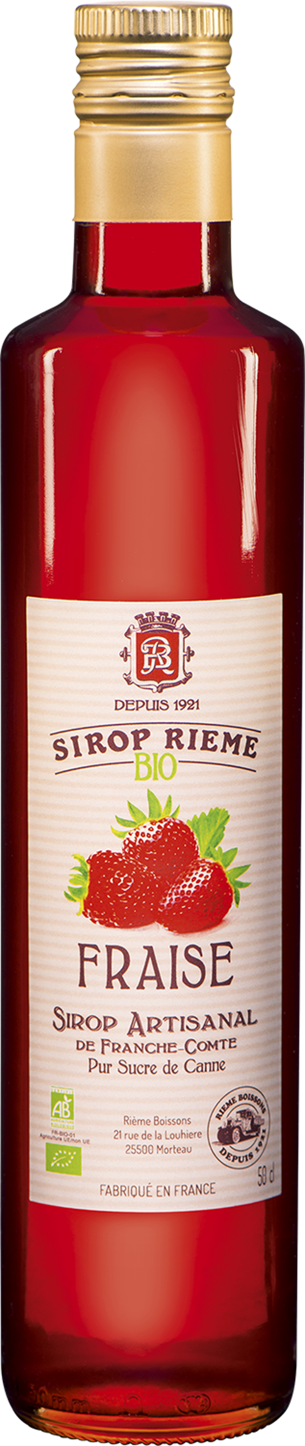aardbei/praise limonade siroop