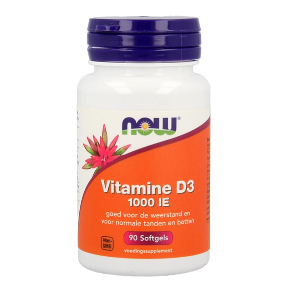 NOW Vitamine D3 1000IE