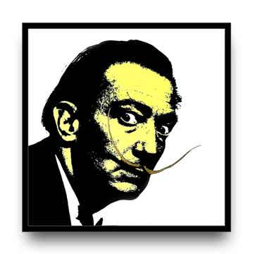 Dali | editie 20 - gelimiteerde art print - 30 x 30 cm