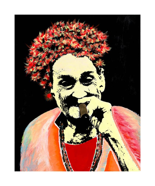 Cubana segundo | gelimiteerde art print - 50 x 40 cm