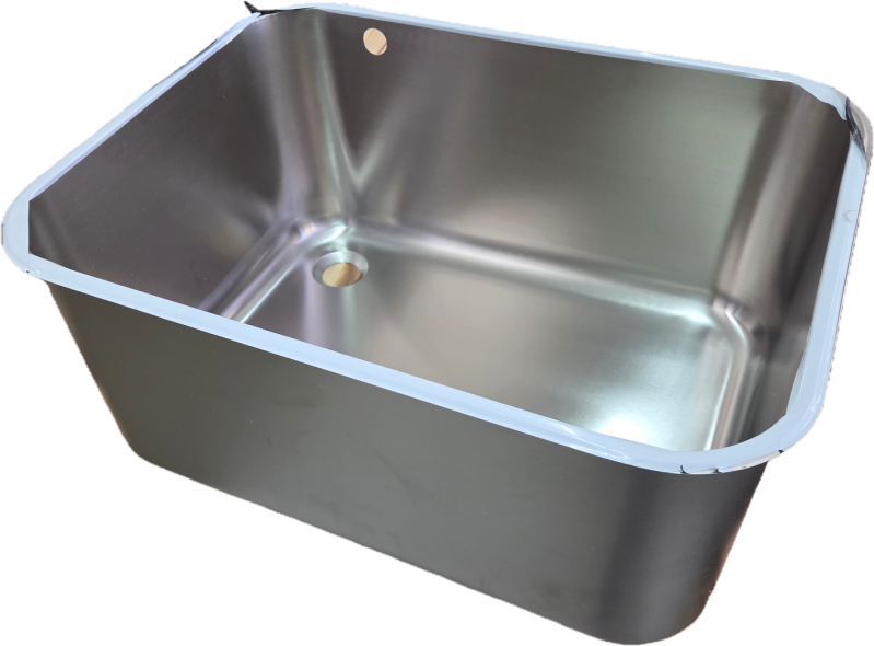 RVS spoelbak - Nieuw 45x60x29 cm