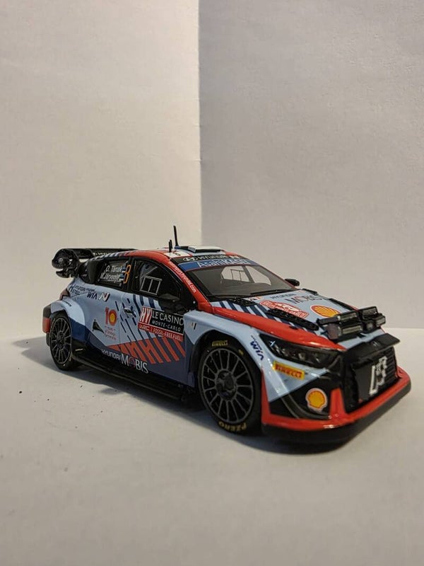 Modelauto 1:43 | IXO-Models RAM911 | Hyundai I20 Rally1 #8 - O. Tanak | M. Järveoja