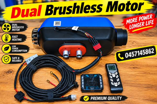 Advance Diesel Heaters 2 kw & 5 kw Dual Brushless Motors