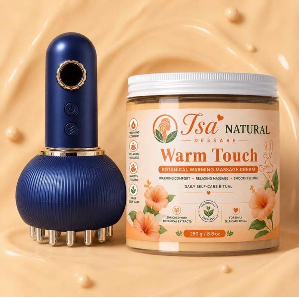 Isa Natural Warm Touch Belly Massage Set