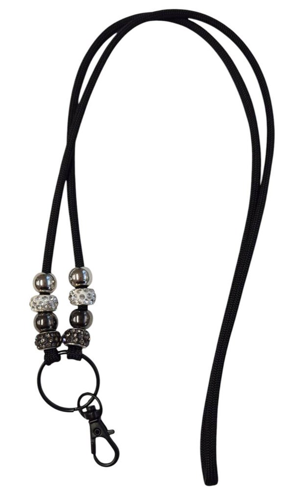 Keycord Zwart gemengd