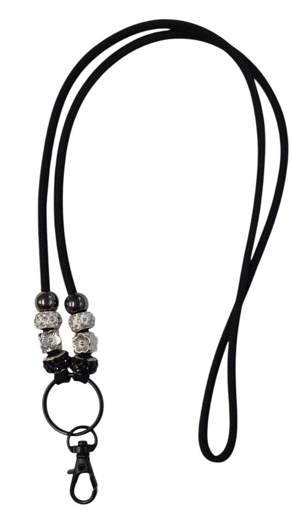 Keycord Zwart gemengd