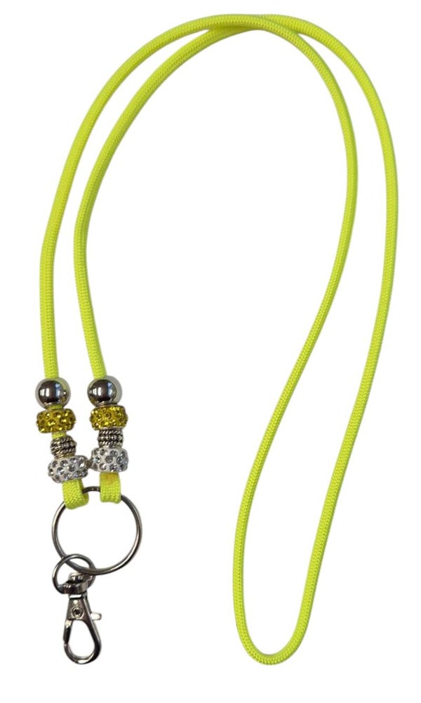 Keycord Neon geel gemengd