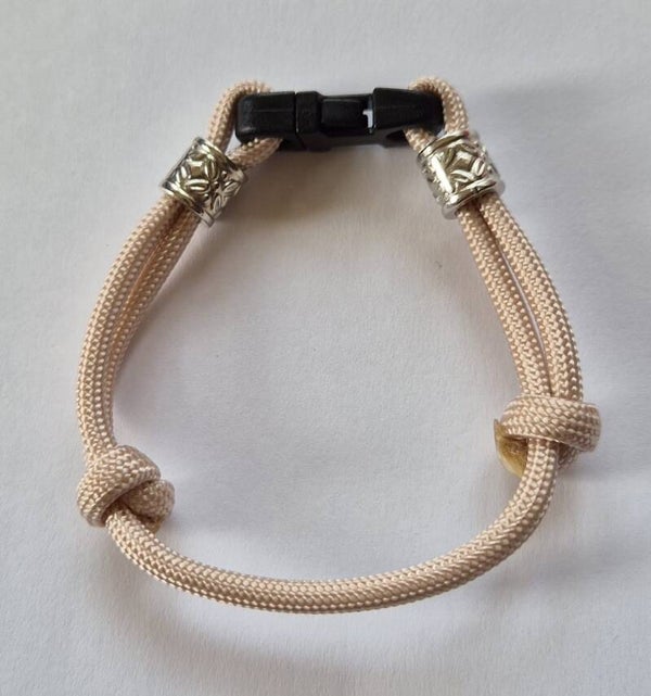 Puppy ID bandje Beige