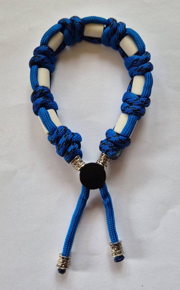 Tekenbandje Blauw met zwart