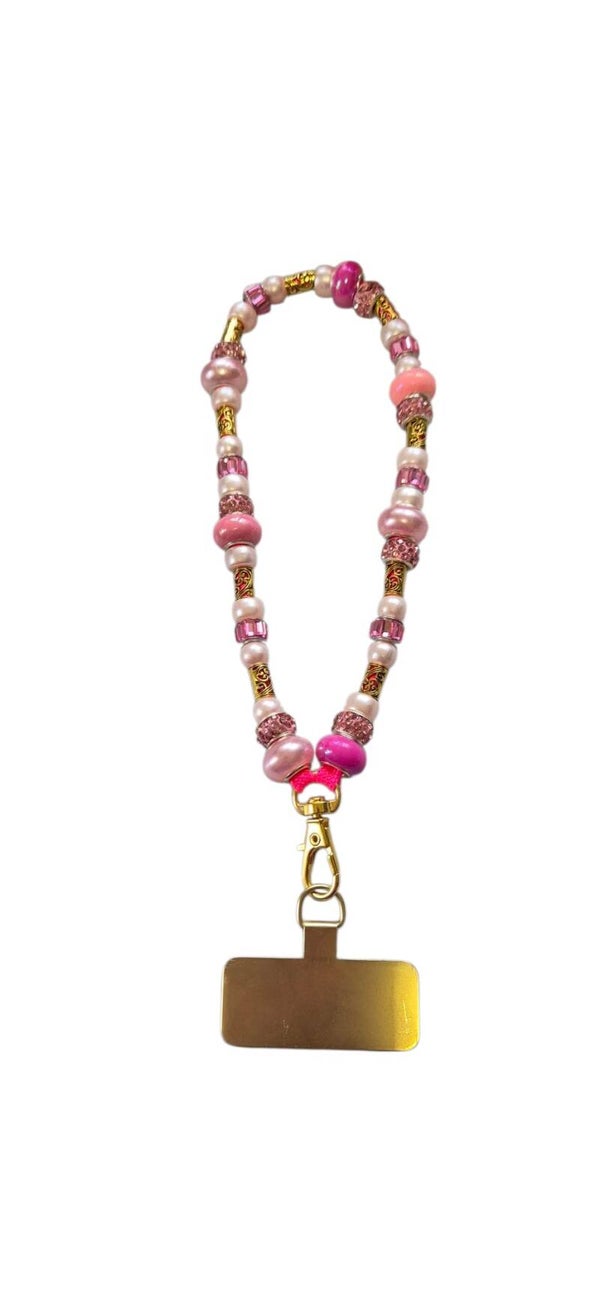 Ibiza Telefoonkoord kort rose